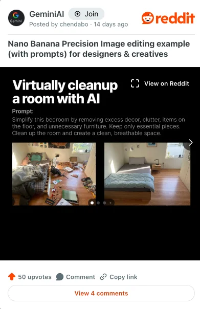 Nano Banana precision image editing example