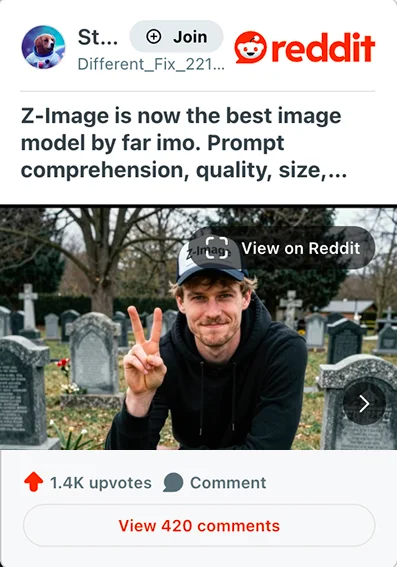Z-Image ranked