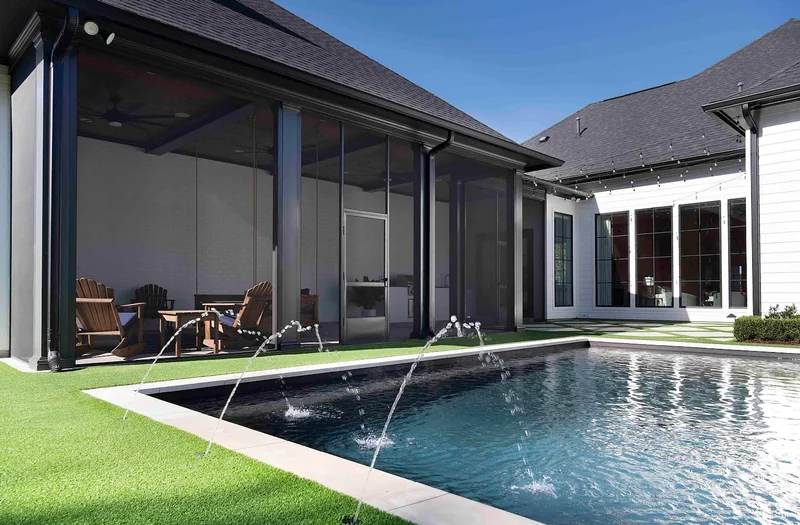 Empty room before virtual staging