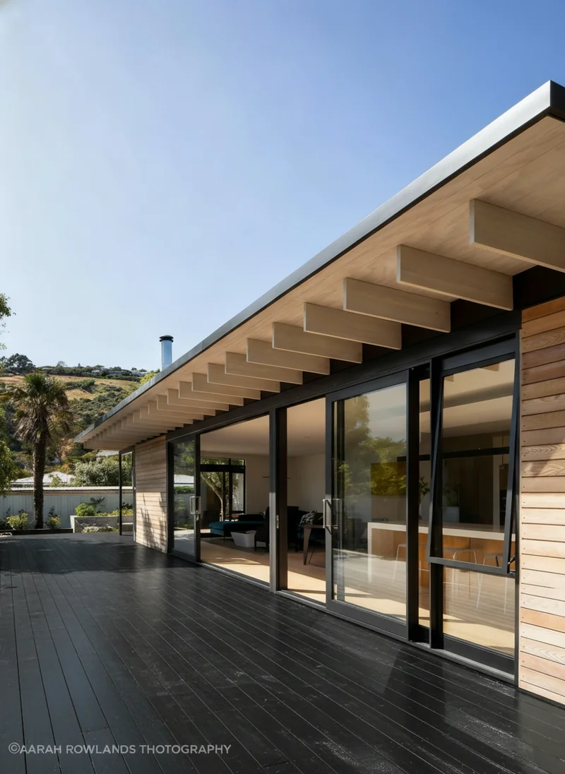 Turn the wooden floor to all black with oil painted.