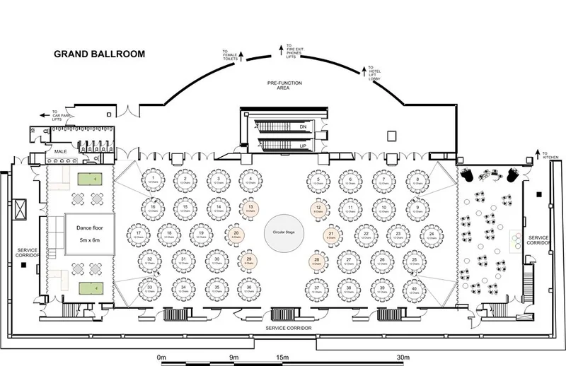 Empty room before virtual staging