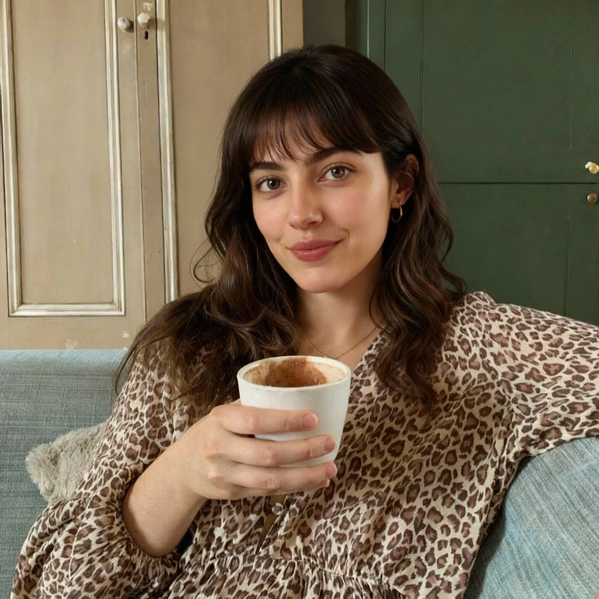 Empty room before virtual staging