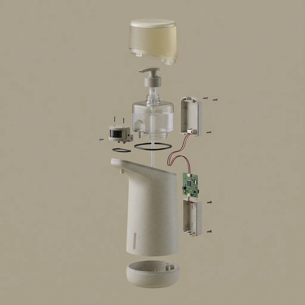 Create an exploded view of this product