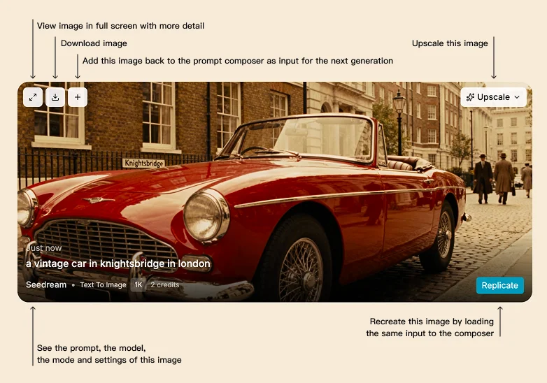 Image Result Card Interface on Bananadesigner.com